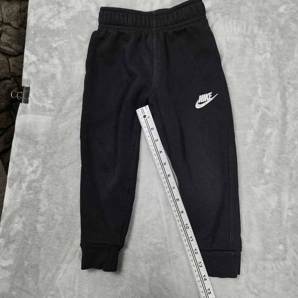 Nike‎ Sweatpants Toddler 4T Black Good Fleece Joggers